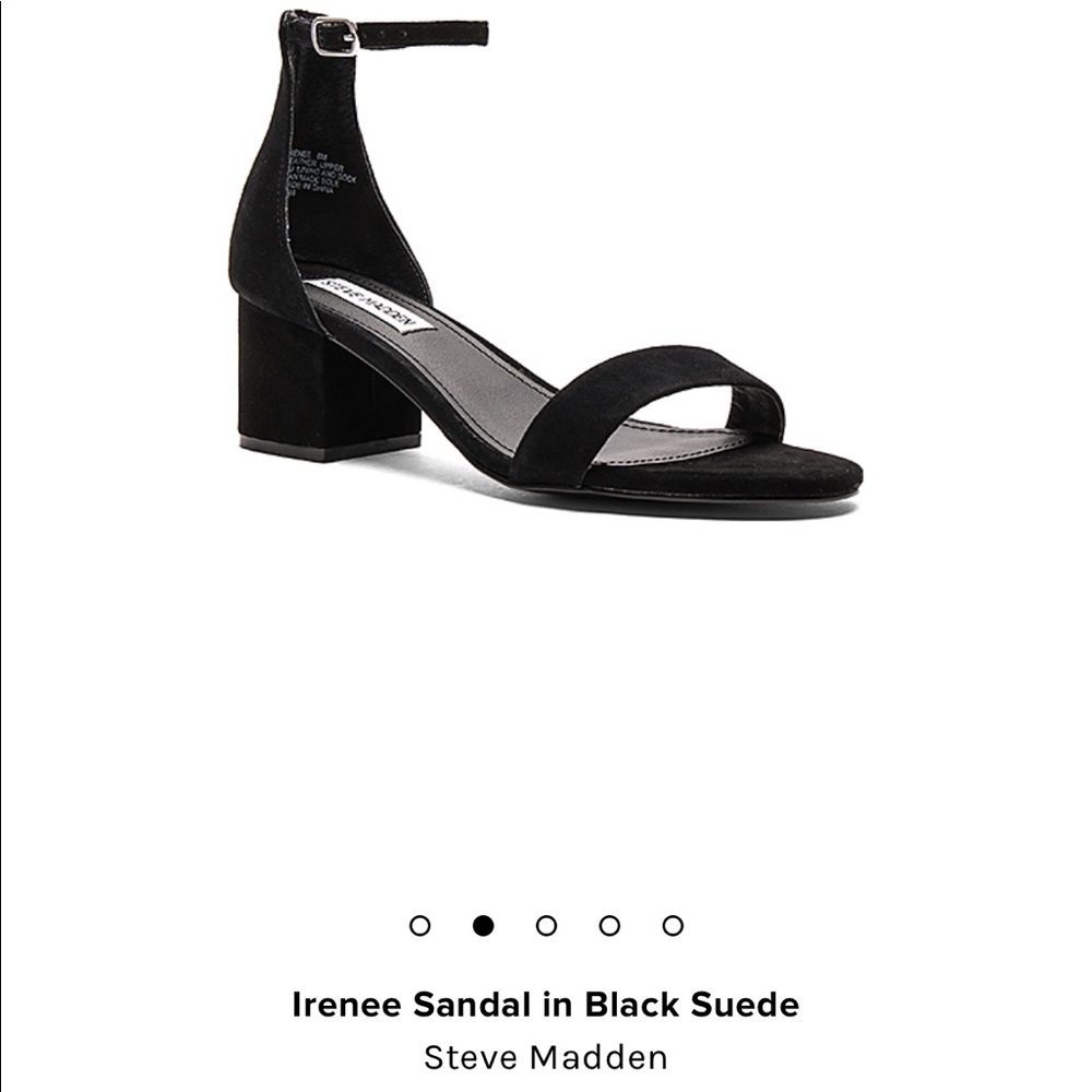Black Steve Madden Sandal